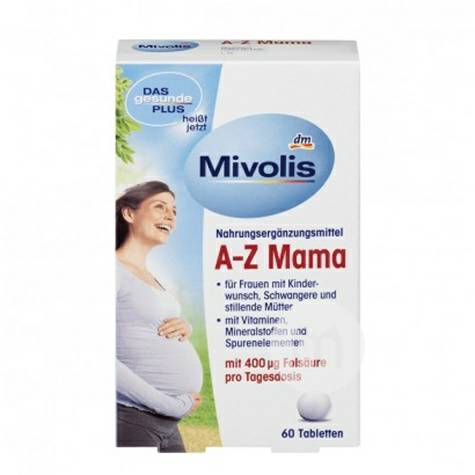 Mivolis German multivitamin folic a...