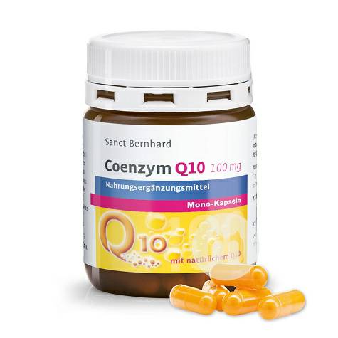 Sanct Bernhard German Coenzyme Q10 Capsules 100mg Original Overseas