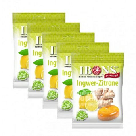 IBONS Germany Lemon Ginger sugar * ...