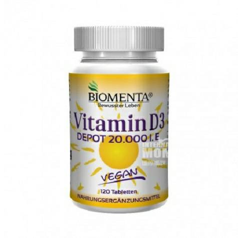 BIOMENTA German Vitamin D3 tablets ...