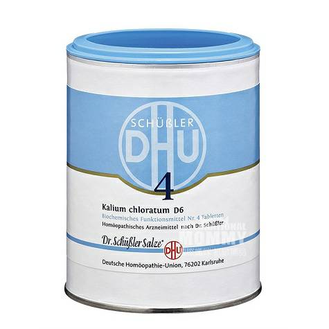 DHU German Potassium Chloride D6 No...