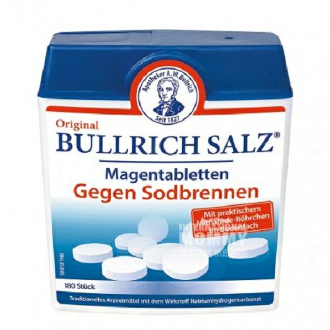 BULLRICH Germany salt antacid table...