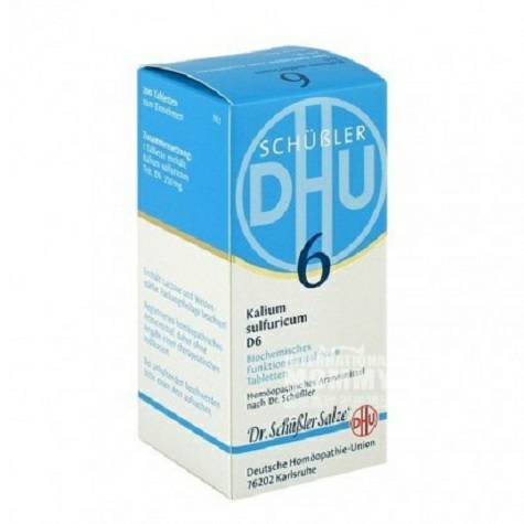 DHU German Potassium Sulfate D6 No....