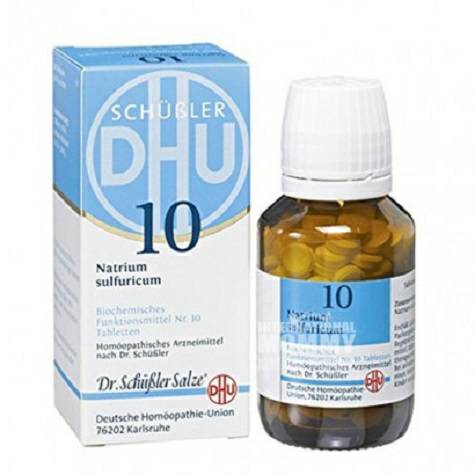 DHU German Sodium sulfate D6 No. 10...