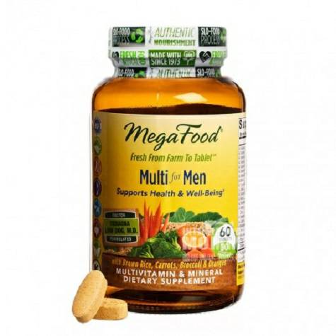 MegaFood America Mens Multivitamin ...