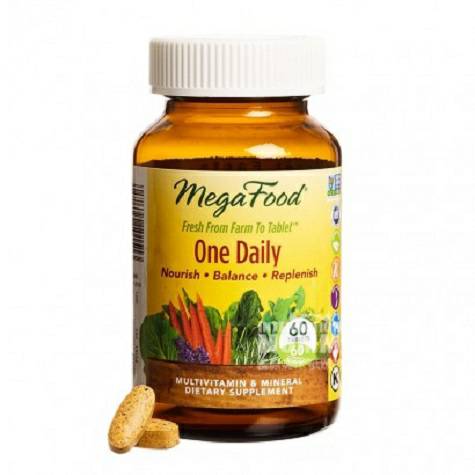 MegaFood America Multivitamin 60 ta...