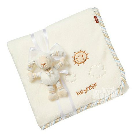 Baby FEHN German baby lamb quilt 10...