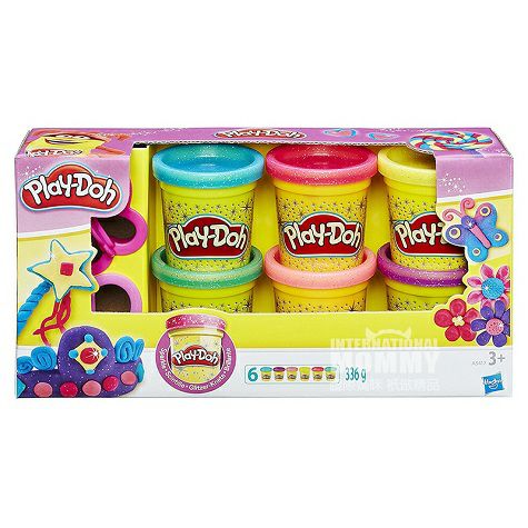 Play Doh American 6-color luminous ...