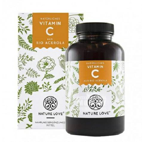 NATURE LOVE German Vitamin C capsul...