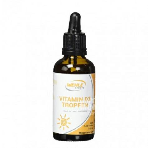 WEHLE SPORTS German Vitamin D3 1000...