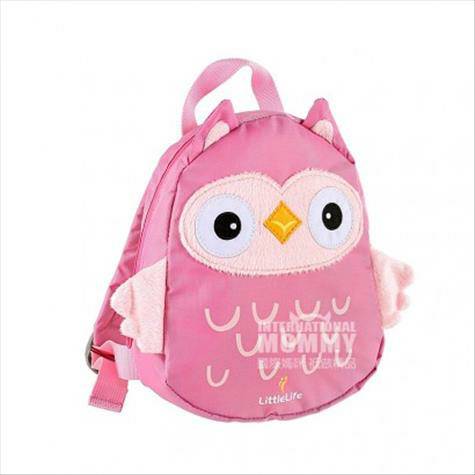 Littlelife British children's schoolbag owl 1-3 years old