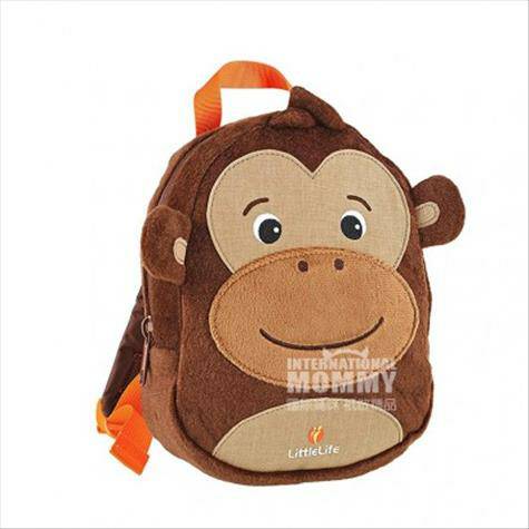 Littlelife British children's schoolbag monkey 1-3 years old