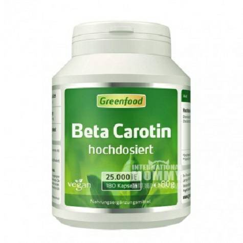 Greenfood Netherlands β-carotene 25...