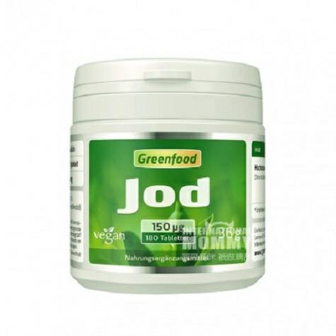 Greenfood Netherlands Iodine tablet...