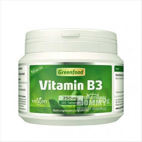 Greenfood Netherlands Vitamin B3 (n...