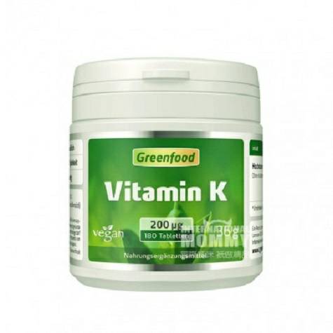 Greenfood Netherlands 180 vitamin K...