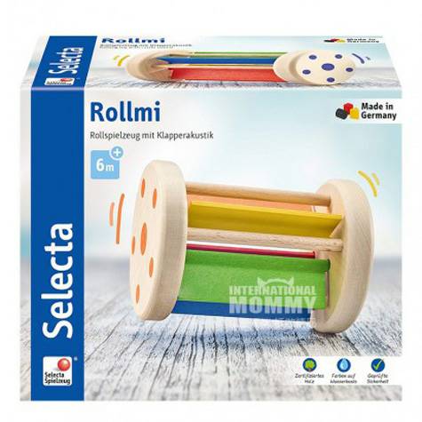 Selecta Germany baby wooden rolling early childhood education toy