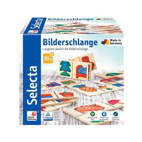 Selecta Germany baby wooden puzzle early education toys