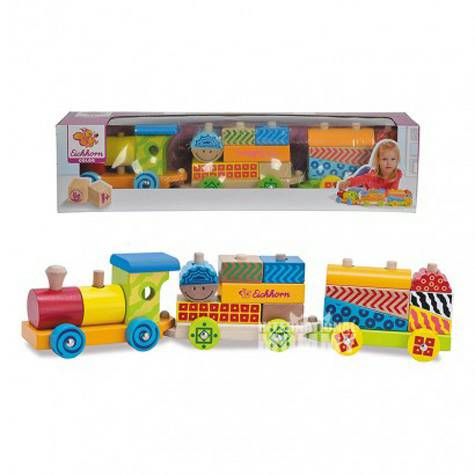 Eichhorn Germany baby building block train toy