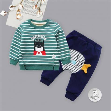 [2 pieces] Verantwortung baby boy a...