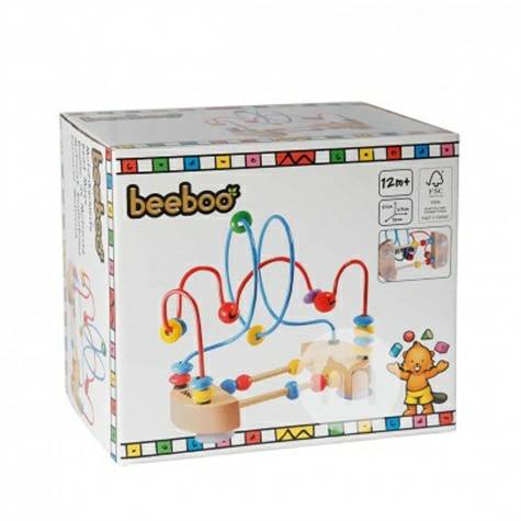 Beeboo Germany baby round bead puzzle toy