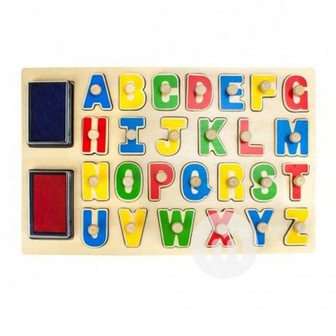 Tooky Toy Germany baby alphabet puzzle toy