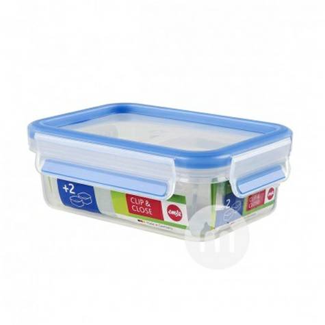 EMSA German Square Plastic Snack Bo...