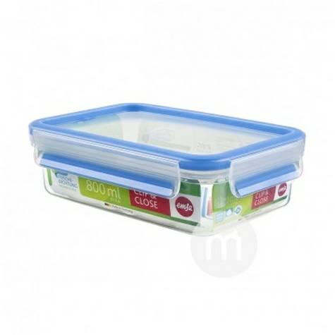 EMSA German Square Plastic Snack Bo...