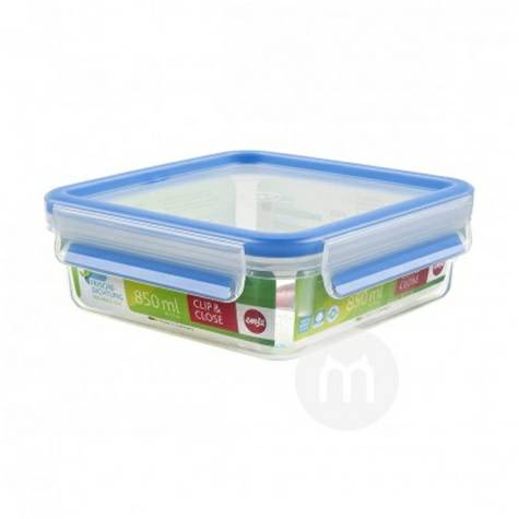 EMSA German Square Plastic Snack Bo...