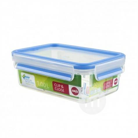 EMSA German Square Plastic Snack Bo...