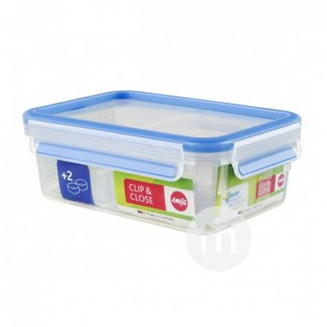 EMSA German square plastic snack bo...