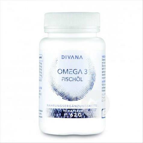 DIVANA Austria Omega 3 capsules 90 ...