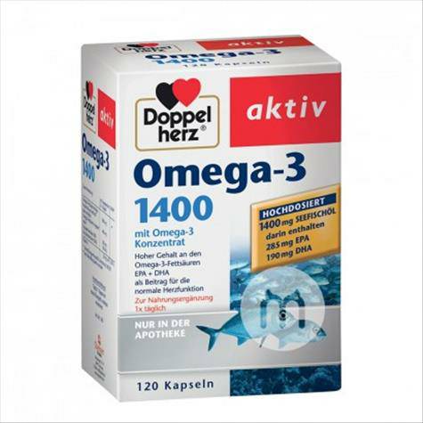 Doppelherz German 1400mg Omega 3 De...