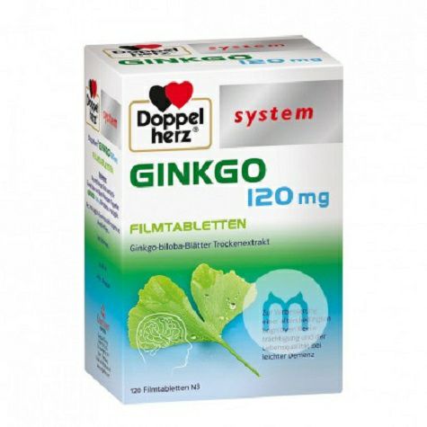 Doppelherz Germany 120mg Ginkgo bil...