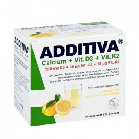 ADDITIVA German 20 packs of calcium...