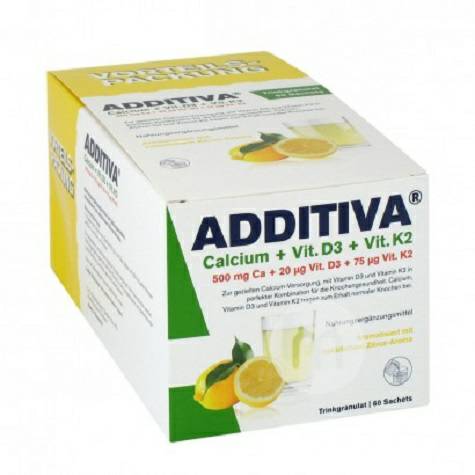 ADDITIVA German 60 packs of calcium...