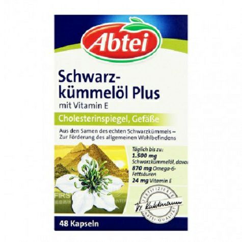 Abtei Germany black seed oil capsule