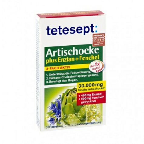 Tetesept Germany artichoke gentian ...