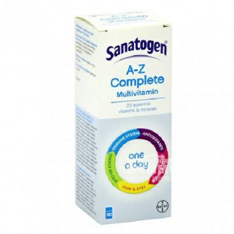 Sanatogen British A-Z full-effect n...