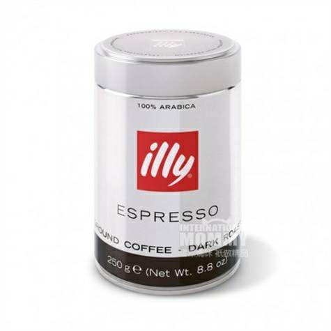 Illy 義大利意利深度烘焙咖啡粉 海外本土原版