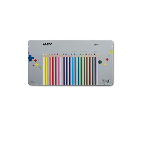 LAMY 36 color pencils in German met...