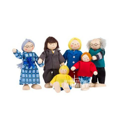 Goki Germany city family doll