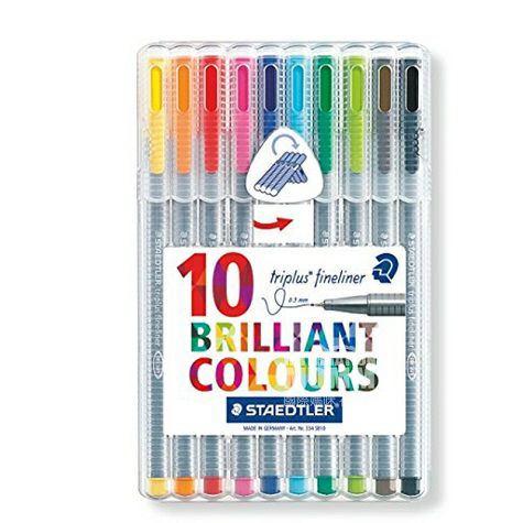 STAEDTLER German 10-color sketch hook liner overseas local original