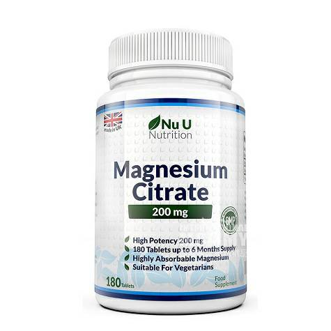 Nu U England Magnesium Citrate Tabl...