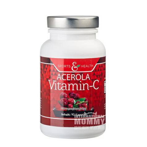 Sports & Health Germany Acerola Vitamin C 90 Capsules overseas local original