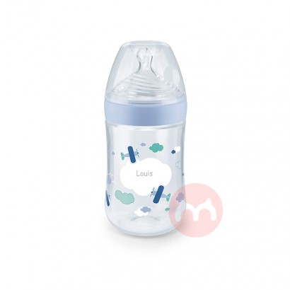 NUK Germany NUK Orthodontic Nipple Blue Bottle 260ml 6-18 Months Original Overseas Local Edition