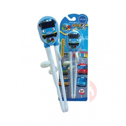 Edison Korean Edison Blue Bus Children's Training Chopsticks Overseas Local Original