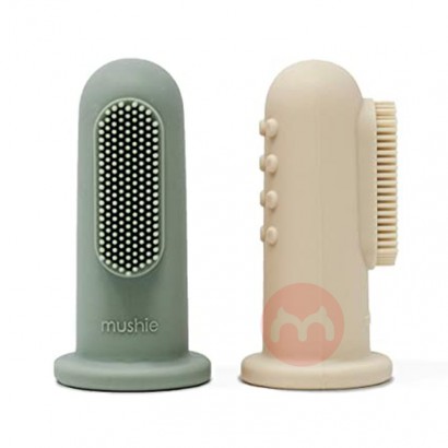 Mushie Denmark Mushie Newborn Finger Toothbrush Original Overseas Local Edition