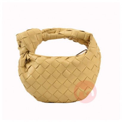 OEM Trend Luxury Designer Lightweight Casual Purses Woven Cow Leather Clutch Wallets Ladies Dumpling Cloud Handbags