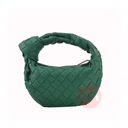 OEM Trend Luxury Designer Lightweight Casual Purses Woven Cow Leather Clutch Wallets Ladies Dumpling Cloud Handbags 